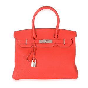 Hermes Capucine Togo Birkin 30 PHW
